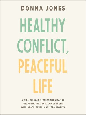 cover image of Healthy Conflict, Peaceful Life